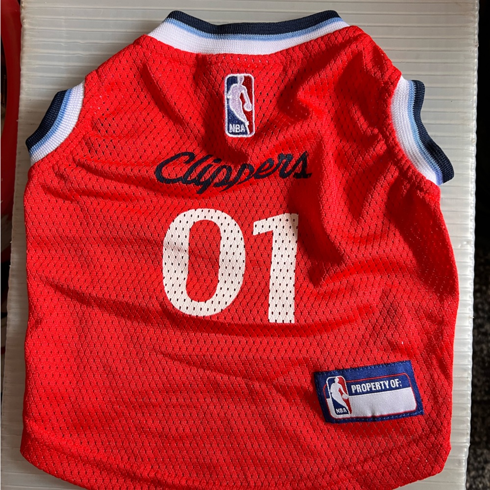 Clippers Statement Pet Jersey Pets First Co - Picture 2 of 2